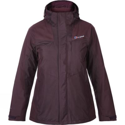 Chaquetas Berghaus Island Peak 3-in-1 Mujer - Burdeos - Chile WGL378219